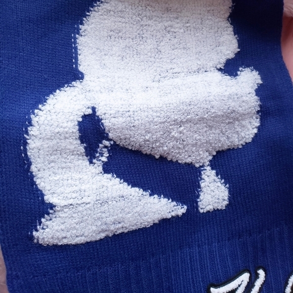 Karl Lagerfeld Knit Scarf Blue - Picture 3 of 5